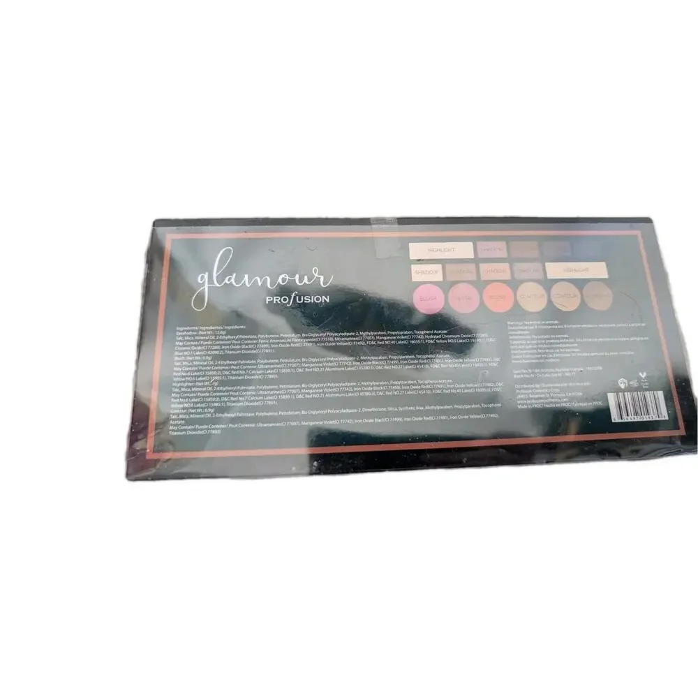 Two Profusion Glamor Makeup Palettes Smokey And‎ Natural